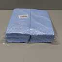Disposable Cleaning Cloths Multi-Purpose Heavy Duty Disposable Dish Cloth Dish Rags for Kitchen, 7.87 x 15.75 inches -100 Counts/Pack,Blue