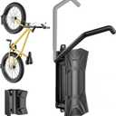 monTEK Bike Wall Mount for 4.5" Tire Width, Swivel Bike Wall Hanger Holds Up to 77lbs, Space-Saving Bike Rack Garage, Heavy Duty Bike Storage for Bedroom Home Office, 1 Pack