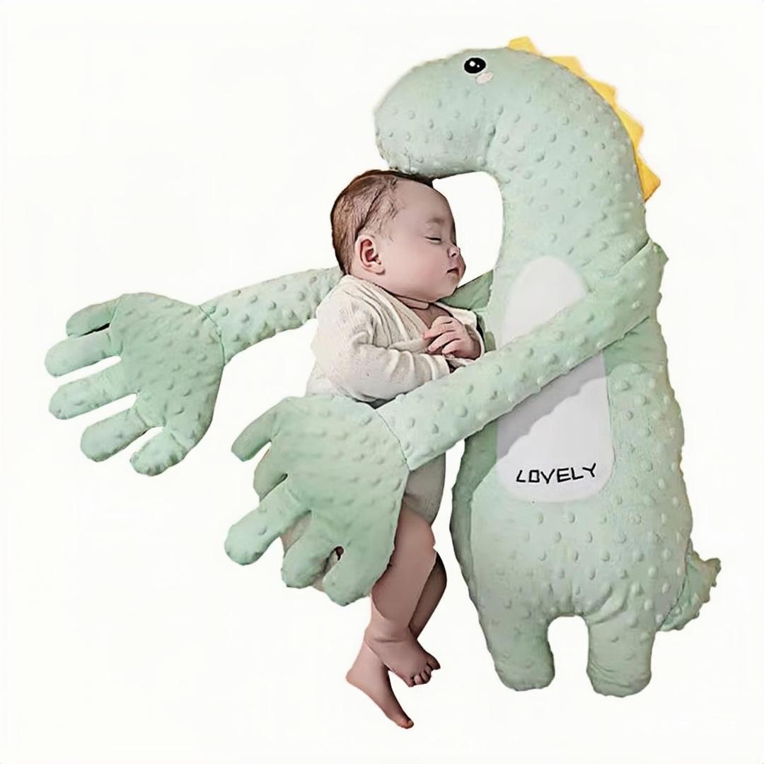 Baby Patter for Sleep, Baby Startle Prevention Sleep Aid Companion, Soothing Patting Sleeping Toy with Soothing Palm Pad, 3 Levels Adjustable Simulation of Mother's Automatic Palm Slapping (K)