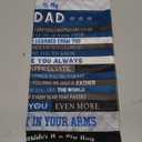 Father Gifts, Dad's Birthday Gifts Pillow Case 18"X18", Funny Dad Gift from Daughter Son, Father's Day Pillowcover, Best Dad Ever Gift Throw Pillow Cover