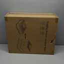 RIZZARI Stainless Steel Cat Box: Large Gray Enclosed Design Litter Pan - High-Edged & Teflon Coating - for Superior Odor Control & Easy-Clean Drawer - Ideal for Multi-Cat Homes Garage