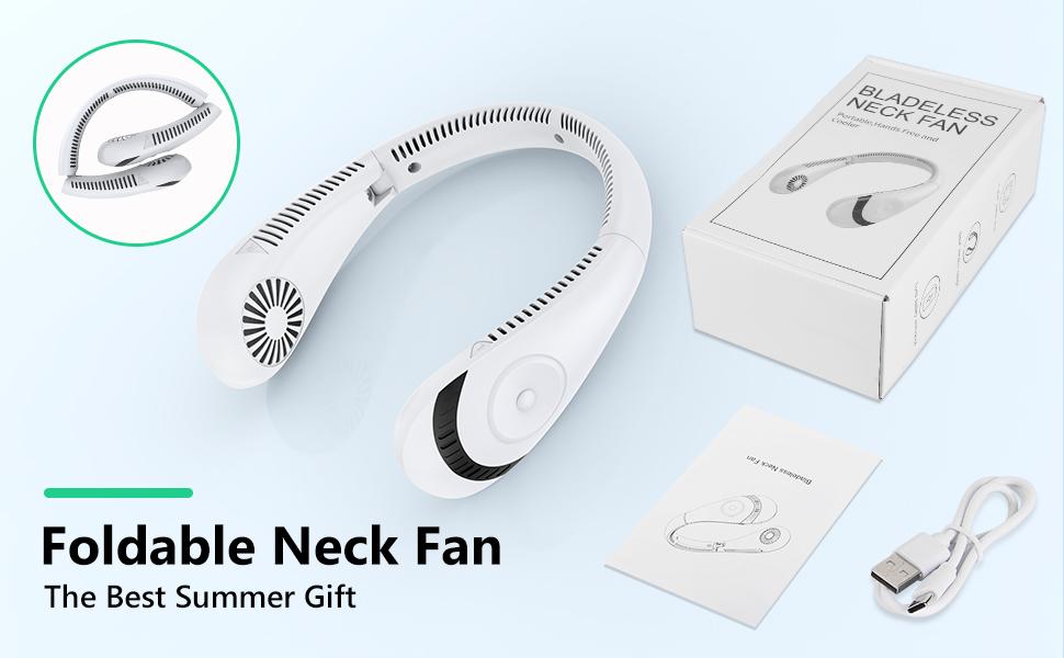 NECK FAN RECHARGEABLE 2PCS