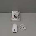 ATTACK SHARK X8SE Wireless Gaming Mouse,Adjustable 25K DPI PAW3311 Optical Sensor,Ergonomic 59g Lightweight,Triple Modes 2.4G/BT/USB-C,500mAH Battery,5 Programmable Buttons for PC/Mac-White&Griptape