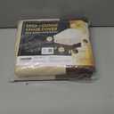 Signature Living Outdoor Waterproof Patio Chair Covers, Durable 600D UV-Coated Polyester Outdoor Chair Covers for All-Weather Protection (Tan, Large 40 Inch)