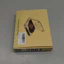 CD Player Portable with Dual Stereo Speakers, Rechargeable Portable CD Player with Bluetooth for Home with Headphones, Support CD/AUX/USB, White