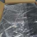 Obstal 4 Pack Black Tablecloth Fitted Table Clothes for 4 Foot Rectangle Tables - Water Resistant Washable Fabric Polyester Rectangle Table Cover for Outdoor/Indoor Uses?48L x 24W x 30H Inches, Black