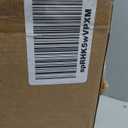 Jetec 3 Tiers Round 3 Tiers Rectangular Wood Cake Stand Rectangular Round Rustic Wedding Cake Holder Tray with Wooden Slice Toppers and Cutter for Wedding Reception Party Event