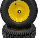 16x6.50-8 Lawn Mower Wheels - Set of 2 - Fits on 3/4 Inch Axle