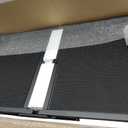 74'' L & 20'' W Longest Dog Ramp for Car - Extra Wide Portable Pet Dog Ramps for Large Dogs, Dogs Cars Ramp for Car SUV/Truck/RV/Bed, Lightweight Ramps with Non-Slip Mesh Up to 250LBS, Black