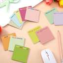 Yinder 24 Pcs Sticky Notes Gifts Bulk,Inspire,Macaron Colors | Back to School Supplies Motivational Sticky Notes Pad Employee Appreciation Gift for Teacher Coworker Office 3 x 3''
