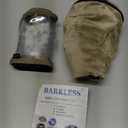 BARKLESS Dog Cone, Inflatable Dog Cone After Surgery for Large Breeds, Soft Surgery Collar with Enhanced Anti-Licking Guard Shield for Pets, Patented Protective Donut Collar (L (Neck: 14"-18"), Tan)