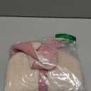 V-Collar Dog Coats for Small Dogs Sweater Fleece Lining Warm Puppy Jacket for Cold Winter Pink, Medium