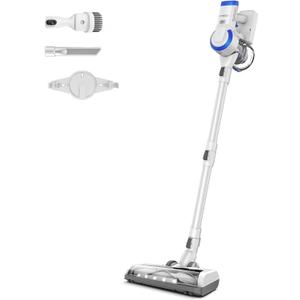 Tineco A10 Essentials Cordless Stick Vacuum Cleaner, Lightweight and Quiet,LED Headlights, Powerful Handheld Vacuum for Hard Floor Carpet with Attachments, Wall-Mounted Dock