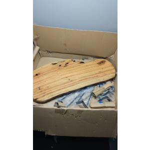 Real Oak Wood Small Table 3.25Ft x 1.5Ft