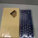 dagaladoo Dark Blue Clear keycaps,Transparent keycaps 75 Percent,Jelly keycap Set,Shine Through Key caps.,MDA Profile Keyboard Key Cap for Mx Switches Mechanical Keyboard