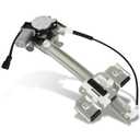 SCITOO Rear Passenger Side Power Window Regulator with Motor Assembly Direct Replacement Power Window Regulator 2000-2005 for Buick Lesabre (OE 741-812)