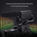 TAKSTAR SGC-598 Interview Microphone for Nikon/Canon Camera/DV Camcorder