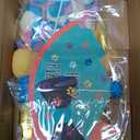 BLUE PANDA 25 Pieces Dog Birthday Party Supplies, Lets Pawty Decorations Kit with Party Hat, Balloons, Streamers - Let Pawty Birthday Decoration