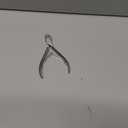 Professional Cuticle Trimmer Nail Cuticle Cutter Stainless Steel Cuticle Nippers with Sharp Blades Clippers Manicure Tools Double Spring for Nail Care Pedicure Nail Tool (Silver)