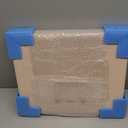 Luxury Art Bag and Leather Portfolio - A3/A2 Leather Padfolio for Artists and Professionals (Black, Silver, Mink, Powder Pink), Powder Pink, A3, Portfolio art bag