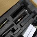 Smart Fingerprint Door Lock for Front Door  Keyless Entry Deadbolt with Handle Set, Digital Keypad, App Control, Auto Lock, Easy Install, Matte Black