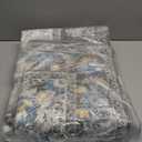 4x6 Area Rug for Living Room, Machine Washable Rugs with Non-Slip Backing for Bedroom, Vintage Throw Rugs Low Pile Carpet for Dining Room Kitchen Office Home Decor, Grey