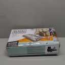 BLACK+DECKER Carpet Sweeper 50 Minute Lithium Floor Sweeper, Multi-Surface Use, Easy One Hand Cleaning, Self Standing, Charger Included (HFS115J10)