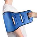 Transfer Belt Transfer Sling for Nursing Patients, Standing & Supports & Transfer Aids for Elderly, Gait Belt for Patient Care, Transfer Belt for Bedridden Patient (Blue)
