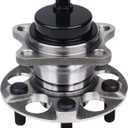 Autoround 512505 Rear Wheel Bearing and Hub Assembly Replacement for 2010-2015 Toyota Prius, 2012-2015 Plug-in 5 Lug w/ABS