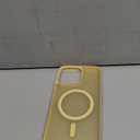 SUPFINE Magnetic for iPhone 15 Pro Max Case (Compatible with MagSafe) (Military Grade Drop Protection) Slim Translucent Matte Shockproof with Anti-Fingerprint Phone Case, Buttercream Yellow