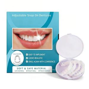 1Pcs Adjustable Temporary Covers Clip, Veneers Snap in Teeth for Women Men