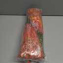 2 x 20 Bundles Artificial Fake Fall Plants Flowers for Outdoor Decorations, Fake Mums Silk Colorful Daisy Realistic UV Resistant, Fall Fake Flowers for Outside Home Planter Porch Patio Autumn Decor (Orange)