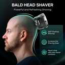 kensen 6D Head Shavers for Bald Men Magnetic Blade Replacement Head, Compatible with 6D Head Shavers for Magnetic Blade Head Razor Men's