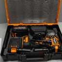 1/2 inch Cordless Impact Wrench, 900Ft-lbs (1200N.m) High Torque Brushless Impact Gun,3800RPM,2x4000mAh Battery, 5 Sockets, LED Light, Electric Impact Motor Variable Speeds for Car/Mower/Pickup