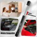 Vepagoo 10 Inch Gas Struts 22Lb Shocks Lift Supports Compatible with Truck Pickup Tool Box Lid RV Door, for Cabinet Lid Door, Set of 2