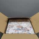 7x10 Area Rug Living Room: Washable Boho Large Neutral Vintage Soft Rug Stain Resistant Distressed Farmhouse Non-Slip Indoor Floor Carpet for Bedroom Nursery Kids Office Dining Room- Beige Blue