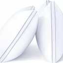 viewstar Bed Pillows Queen Size Set of 2, Hotel Quality, Down Alternative Pillow for Side, Back, or Stomach Sleepers, Soft