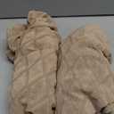 Genina Waterproof Seat Covers for Dining Room Chairs, Stretch Chair Covers Removable Washable Dinning Room Kitchen Chair Seat Cushion Slipcovers (Argyle-Khaki, 4 PCS)