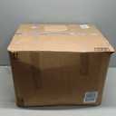 LVTXIII Outdoor Seat/Back Chair Cushion Patio Tufted High Back Cushion, Seasonal Replacement Rocking Chair Cushion with Ties (22" W x 20D, Set of 2, Geomentry Navy)