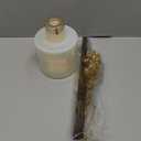 COCORRNA Reed Diffuser - Clean Linen 17 Fl.oz Reed Diffuser with 8 Sticks Scented Diffuser with Preserved Flowers for Bathroom Home Decor