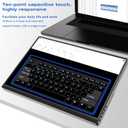 Portable Monitor Touchscreen 16 Inch FHD 1920x1200P HDMI USBC Travel Touch Screen Monitor IPS Display for PC Laptop Computer Ras Pi, 300cd/, Built-in Speakers