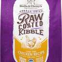 Stella & Chewy's Raw Coated Cat Food - High Protein, Grain-Free Kibble with Cage-Free Chicken - Premium Digestive Support with Probiotics - Natural Small Kibble - Perfect For Picky Eaters - 5 lb Bag (EXP 11/03/27)