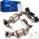 KAX Left, Right and Rear Catalytic Converter Kit Compatible with Lexus, Toyota Highlander 2004-2007 3.3L, RX330 2004-2006, Sienna 2004-2006 3.3L, 16392, 16394, 40373, 40374, 641290(EPA Compliant)