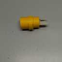 Kanayu 3 Prong Stove Adapter Compatible with NEMA 10-50p to 14-50r Adapter 3 Prong Male Plug to 4 Female Receptacle 50amp Ev Charger Generator Welder Power Cord Connector (Yellow)