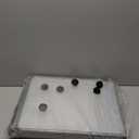 SONGMICS Pet Playpen with Floor, Small Animal Pen, Pet Fence Indoor, DIY Plastic Enclosure for Hamsters, Rabbits, Hedgehogs, Ferrets, 56.3 x 28.7 x 18.1 Inches, White ULPC02W