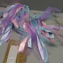 WAOUH Baby Girl Banner for 1st Birthday - Highchair Banner for First Birthday Decoration, Cake Smash Photo Prop, Tulle Garland Banner (light Aqua and Light Blue)