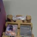 POCOCO Galaxy Star Projector for Bedroom with Replaceable Optical Film Discs, Home Planetarium Night Light Projector with High-Definition Soft Light for Relax, Study, and Meditate, Stress Relief Gifts (Black)