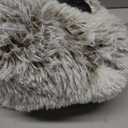 CATISM Plush Hooded Cat Bed, Calming Nest, Self-Warming Cave, Cozy Pod for Indoor Cats or Small Dogs, Removable Washable Cove With Non-Slip Bottom (21.0"L x 21.0"W x 15.0"Th, coffee)