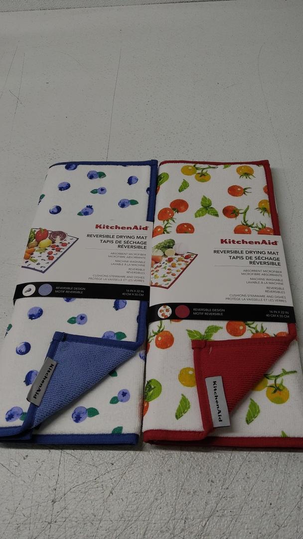 Kitchen Aid Drying Mat 16"/22" 2 Pack