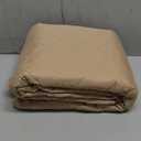 U-NICE HOME Reversible Sofa Cover Couch Cover for Dogs with Elastic Straps Water Resistant Furniture Protector for Pets Couch Cover for 3 Cushion Couch (Sofa, Camel/Ivory)